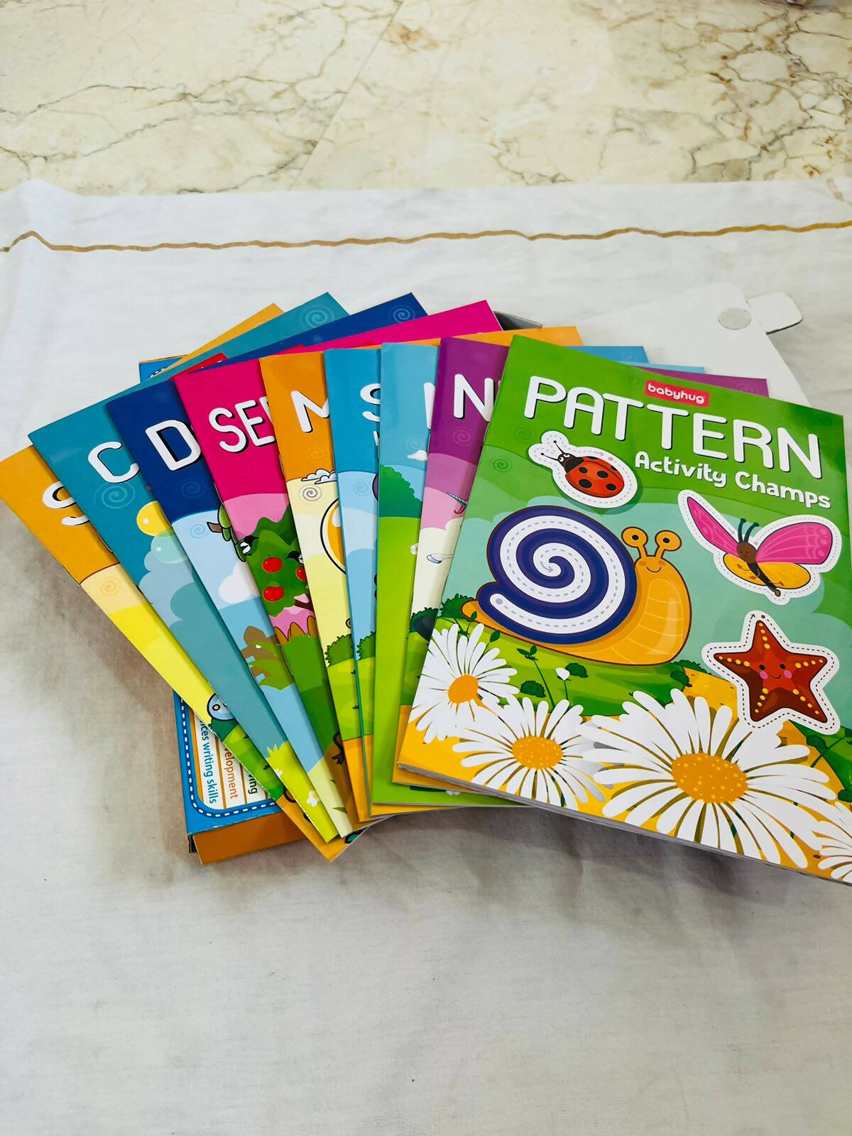 Ignite imagination and learning with our Activity Books Set - 10 books brimming with puzzles, games, and creative fun for kids!