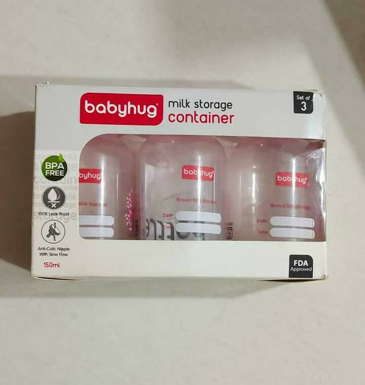 BABYHUG Electric Breast Pump & Milk Storage Bottles - PyaraBaby
