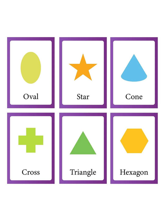 ILEARNNGROW Colors and Shape Flash Cards for Kids learning - PyaraBaby