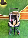 Dupe of the famous Doona Car Seat Stroller - Beige - PyaraBaby