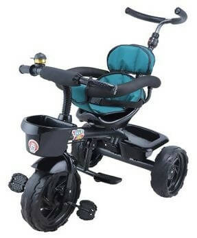 TOYZOY Maple Grand Baby Tricycle- Black and Green