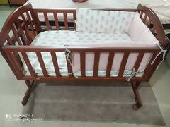 BABYHUG Lonia Baby Crib/Cot For Baby With Mosquito Net