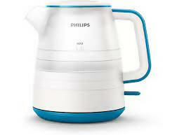 PHILIPS Electric Kettle | HD9344/14 | 1 L | White,Blue
