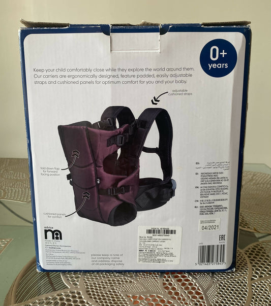 MOTHERCARE 3-Position Baby Carrier