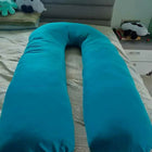 COOZLY Pregnancy Pillow- Blue - PyaraBaby