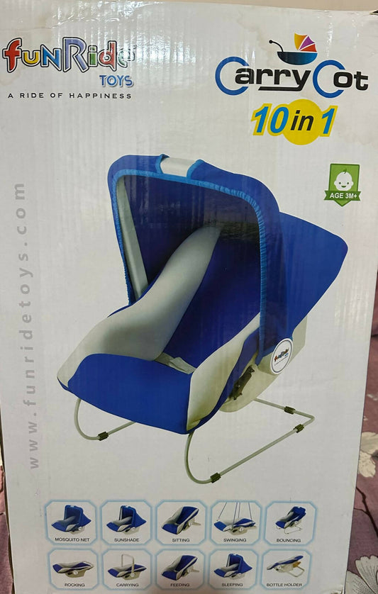 FUNRIDE 10 In 1 Baby Carry Cot/Car Seat