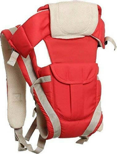 GRAZIA BABY CARRIER RED 3 WAY STRAP TO CARRY THE NEW BORN - PyaraBaby
