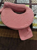 OSCAR HOME store / Oscar Home Breast Feeding/Nursing Pillow (with Belt) Multifunction Pillow with 5 Different uses, with Cotton Printed Slipcover Filled with Microfibre - PyaraBaby