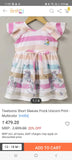 Baby Frocks + Sling Doll Bag + Boots(combo of 4) - PyaraBaby