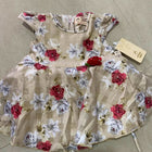 Pretty and Elegant Beige Baby Girl Frock - PyaraBaby