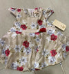 Pretty and Elegant Beige Baby Girl Frock