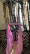 LITTLE CHIME Baby Cradle / Cot Hanger With Spring Net / Hammock