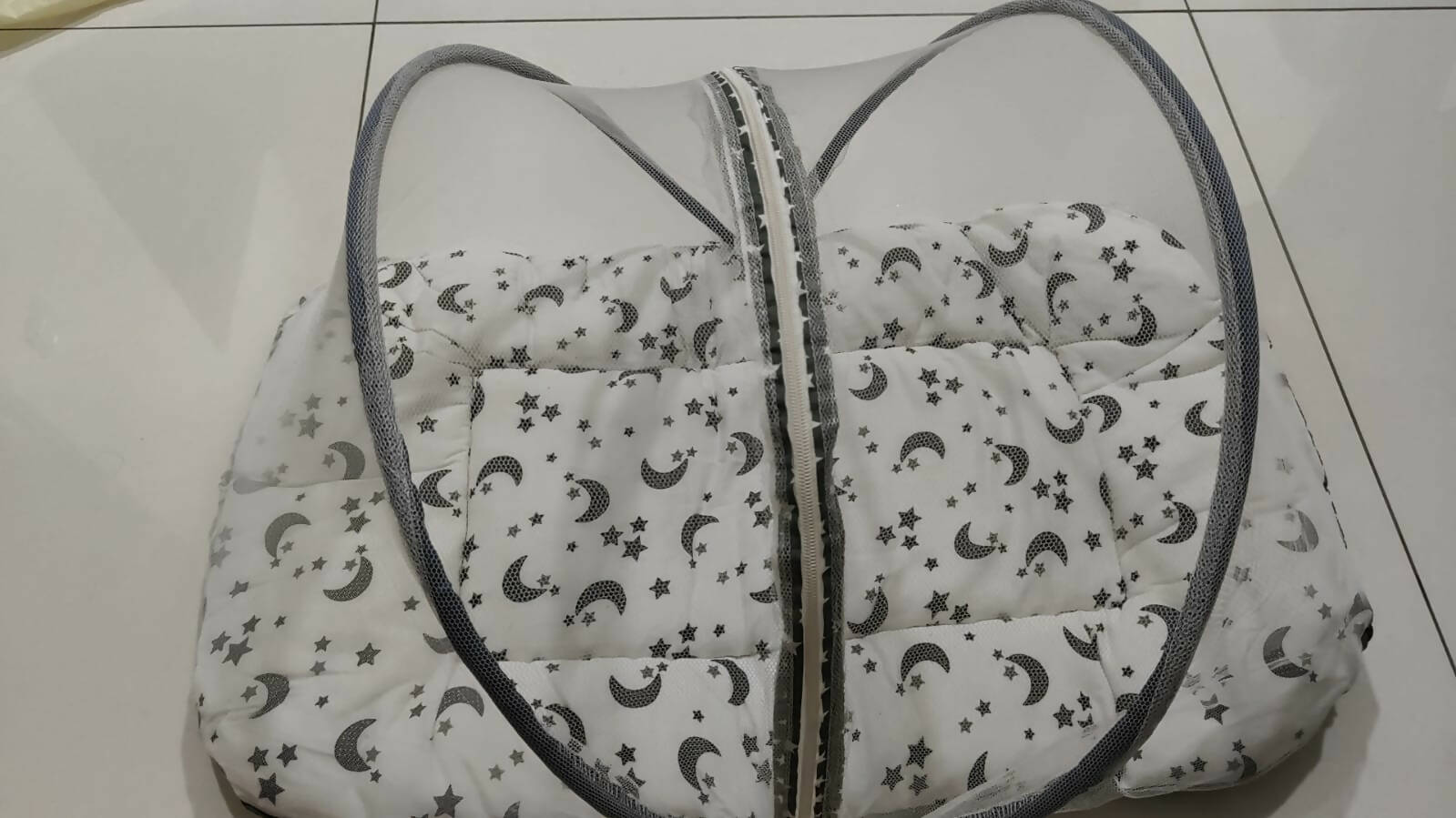 Baby Bed | Feeding Pillow | Baby Mattress |Baby Nest - Set Of 4 - PyaraBaby