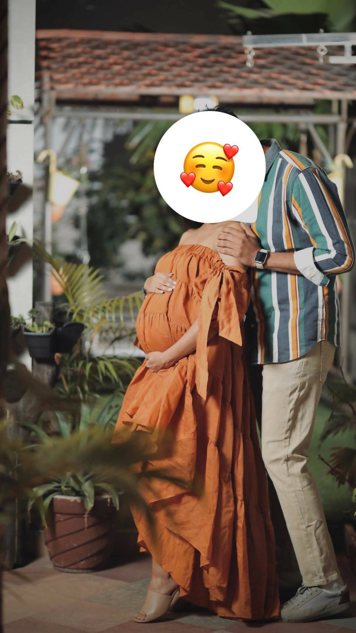 ASOS Maternity Dress - Rust Orange