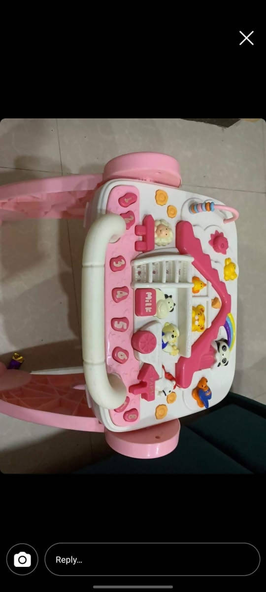 LUVLAP Baby Musical Activity Walker Cum Dining Table