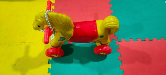 Plastic Chetak Horse and Running Ride