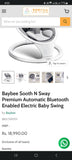 BAYBEE Sooth N Sway Automatic swing with remote - PyaraBaby