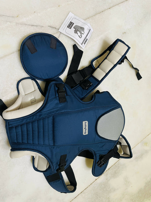BABYHUG first blossoms 3 way baby carrier with head cushion