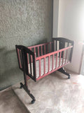 R FOR RABBIT Dream Time Baby Wooden Cradle, Baby Cot Bed, Baby Crib for Newborn Bedding Set - PyaraBaby