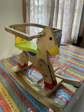 SHUMEE Baby wooden play Horse / Ride on - PyaraBaby