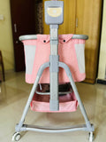 Automated Baby Swing pink