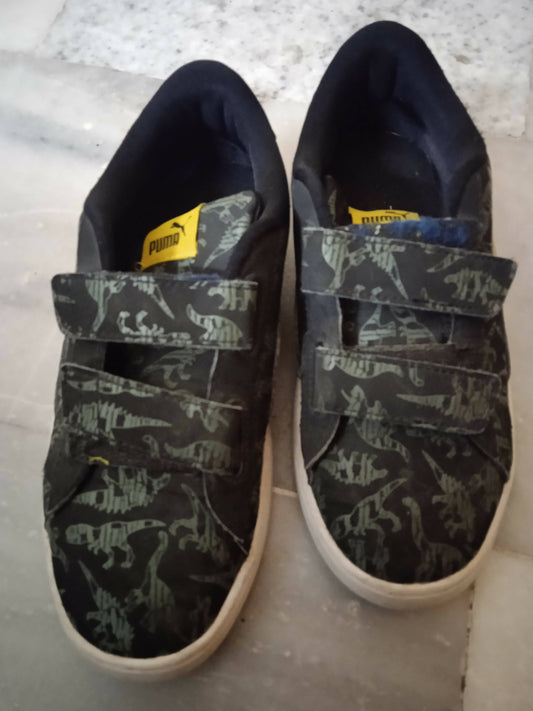 Puma shoes with military prints for boy- 7years - PyaraBaby