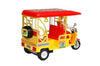 Toyz Zone Present E-Rickshaw Toy (Pull Back Action Toy) with 1 Small Car Free