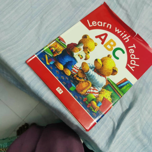 Learn with Teddy Book for Kids Learning - PyaraBaby