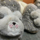 Baby shoes Grey and white 