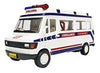 E-Chariot TMP 207 Ambulance Miniature Automobile Toy (Pull Back)