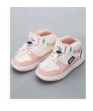BABY OYE pink and white shoe