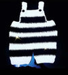 Handmade Customized Crochet Romper for Baby