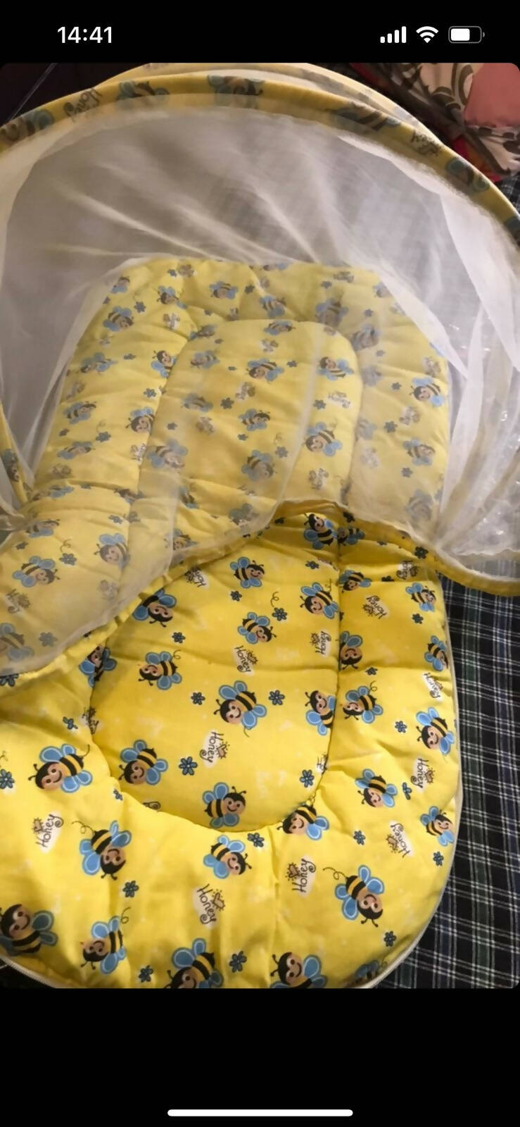 Baby Bed With Mosquito Net - PyaraBaby