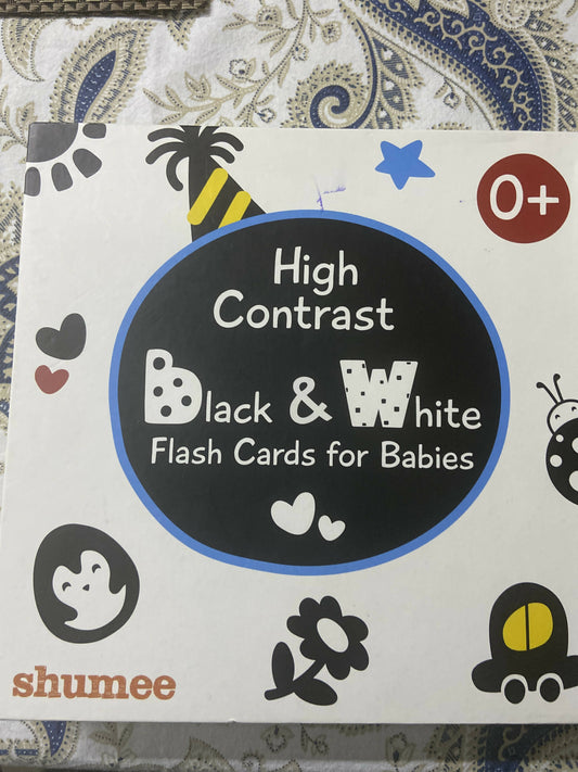 SHUMEE High contrast black and white cards