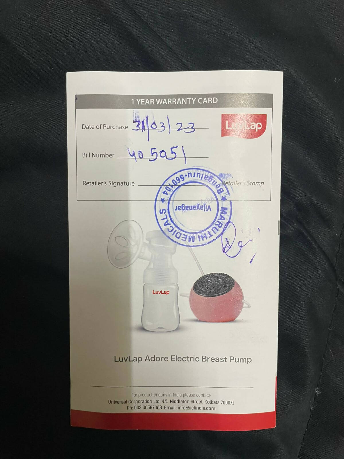 LUVLAP Adore Electric Breast Pump - PyaraBaby