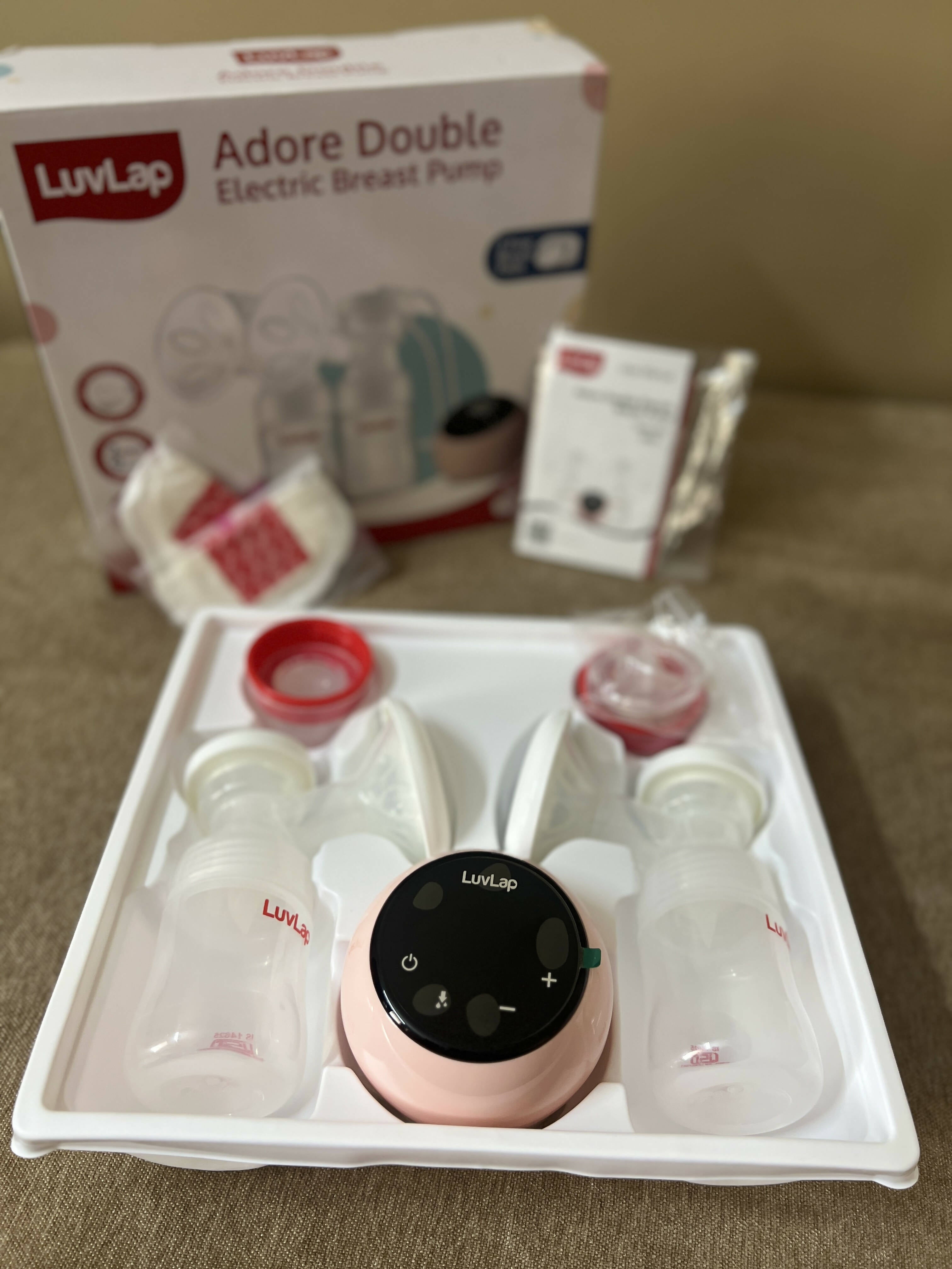 LUVLAP Adore Double Electric Breast Pump - PyaraBaby
