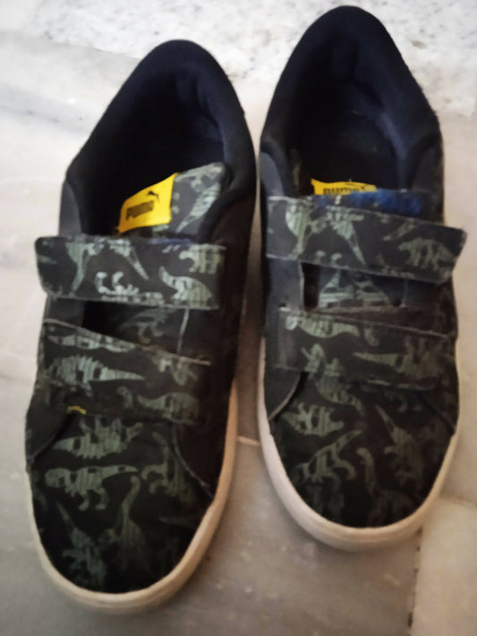 Puma shoes with military prints for boy- 7years - PyaraBaby