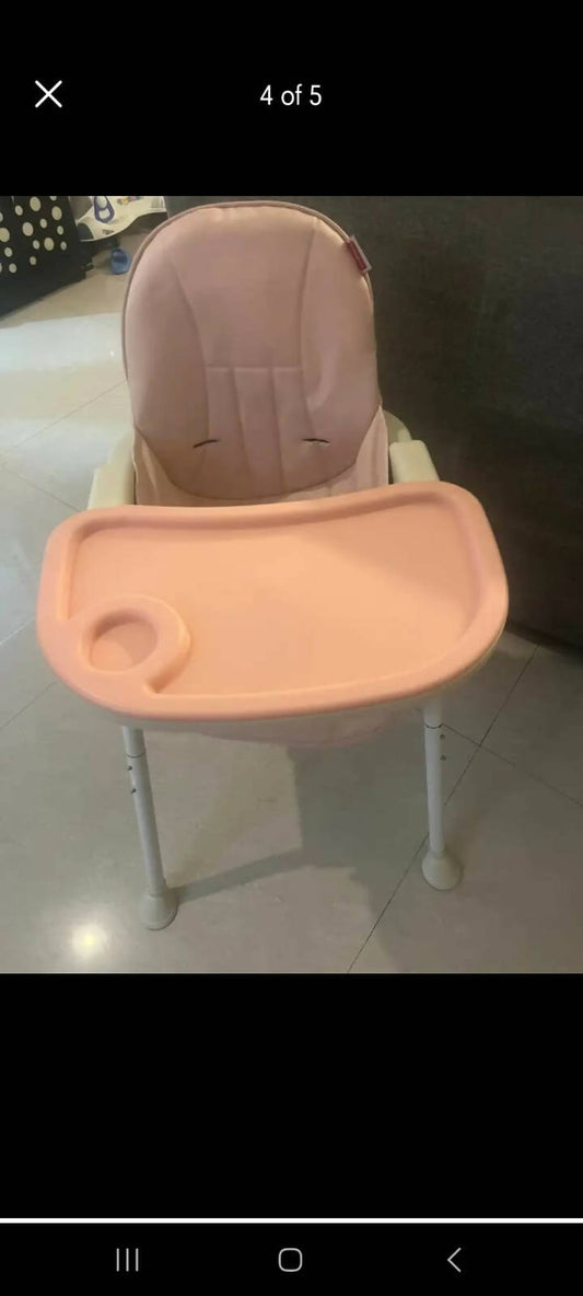 BABYHUG Feeding High Chair - Pink - PyaraBaby