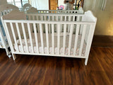 MOTHERCARE Darlington Cot/Crib with MOTHERCARE Essential Foam Mattress, Dimensions: H3×L4.7×W2.4 Feet