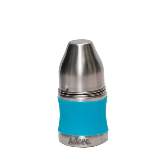 Koh! Premium Baby Stainless Steel Feeding Bottle with Sleeve – 125ml