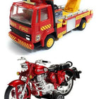 The Game Begins Kid's Pull Back and Go Openable Doors Mini Vehicle Toys of Xuv 500 Car,Auto Rickshaw and Double Decker Bus -Set of 3,Multicolor - PyaraBaby