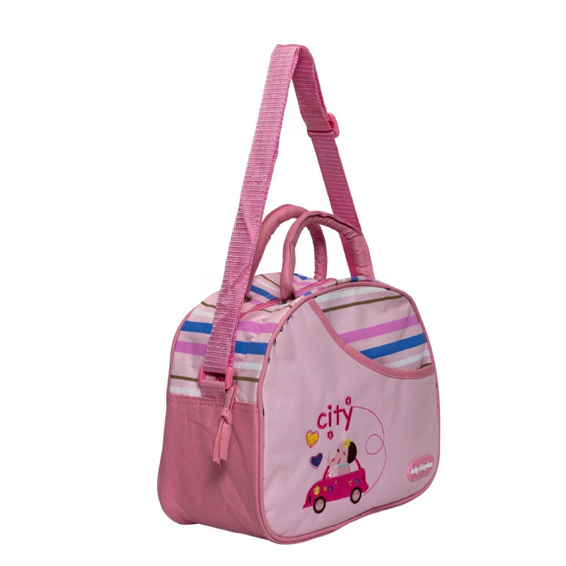 Baby Multipurpose Pink Diaper Storage Bag- Mini - PyaraBaby