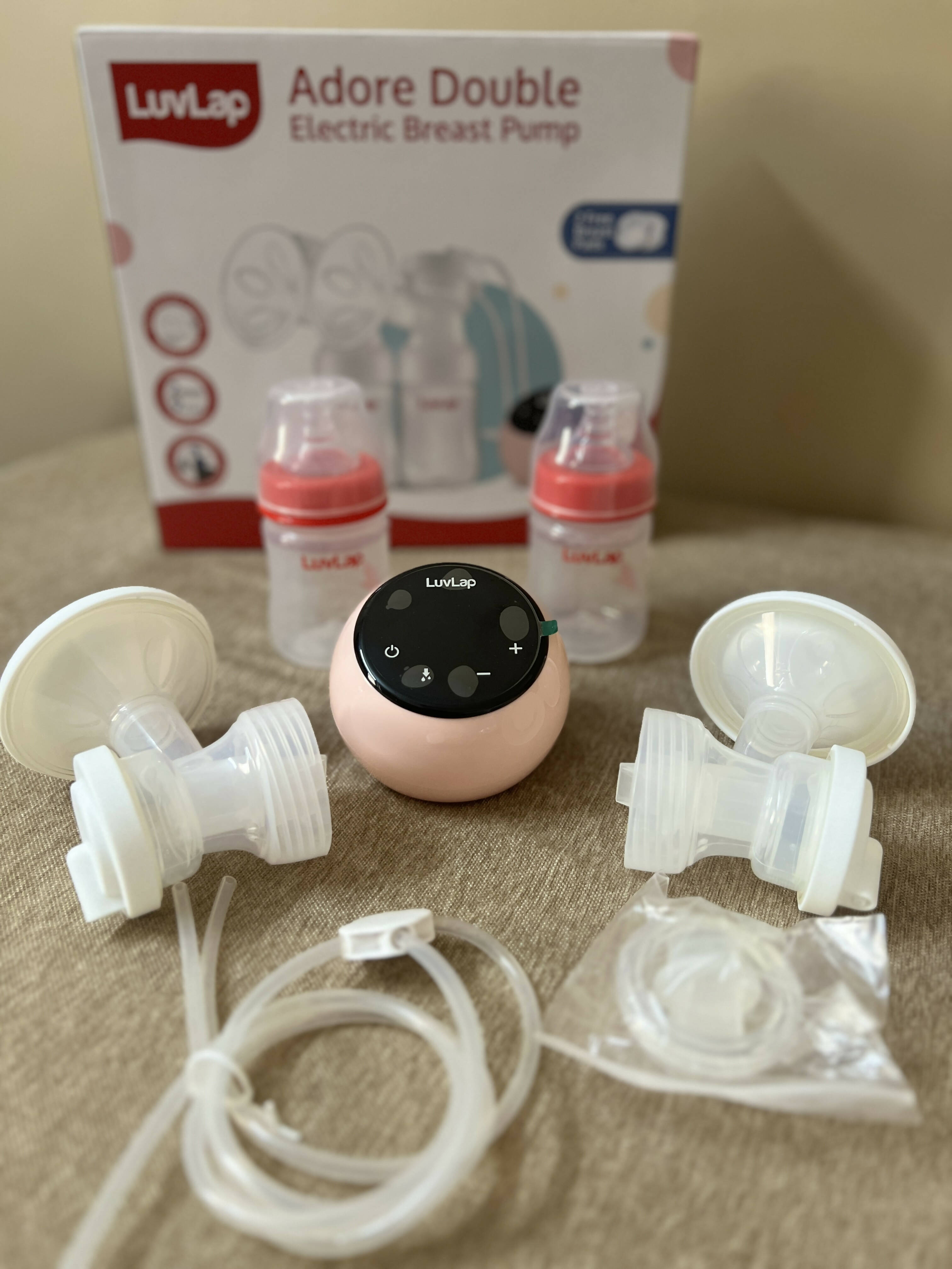 LUVLAP Adore Double Electric Breast Pump - PyaraBaby