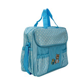 Baby Multipurpose Blue Diaper Storage Bag- Large - PyaraBaby