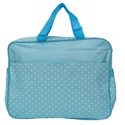 Baby Multipurpose Blue Diaper Storage Bag- Large