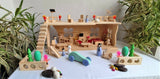 Wooden Doll House - PyaraBaby