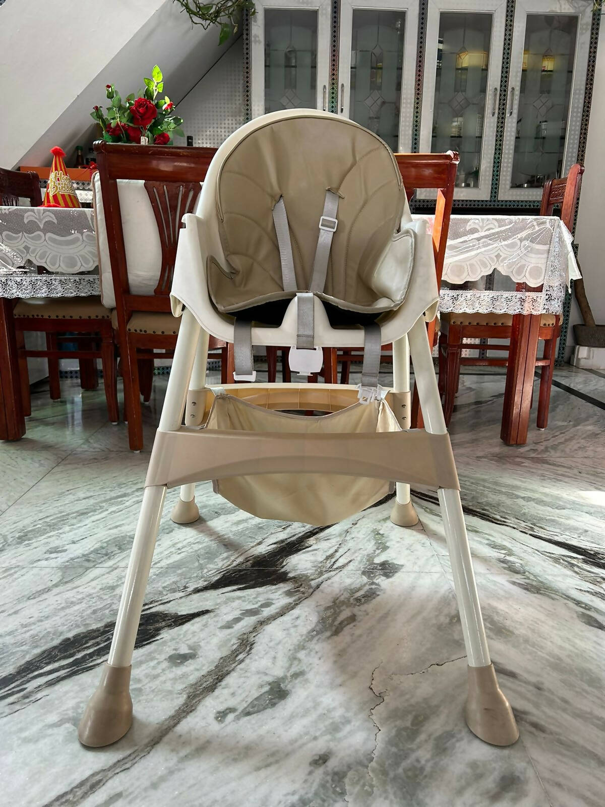 EALING MOM 2 in 1 Convertible Baby High Chair & Booster Seat - PyaraBaby