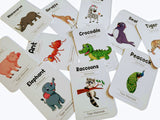 Animals Flash Cards - Pack of 24 - PyaraBaby