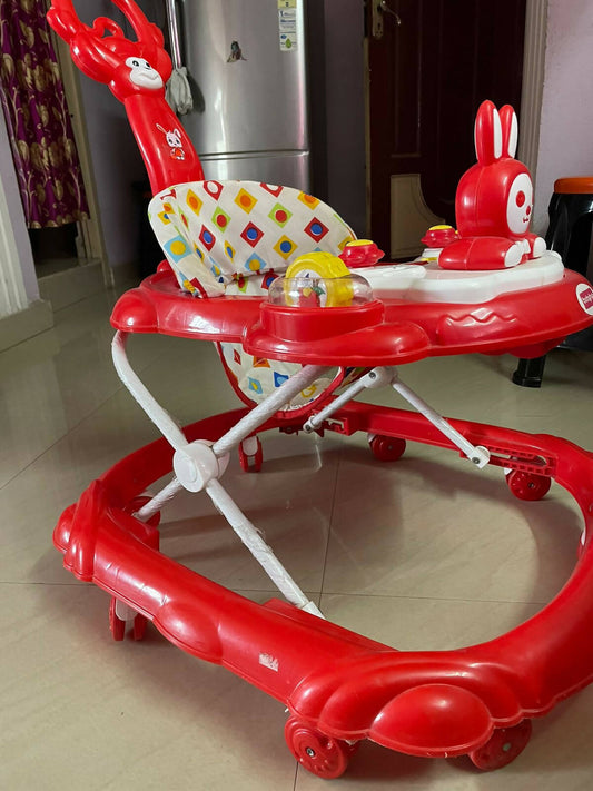 BABYHUG Bunny Walker with Push Handle