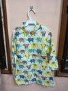LITTLE HATCHLINGS Elephant Print Kurta